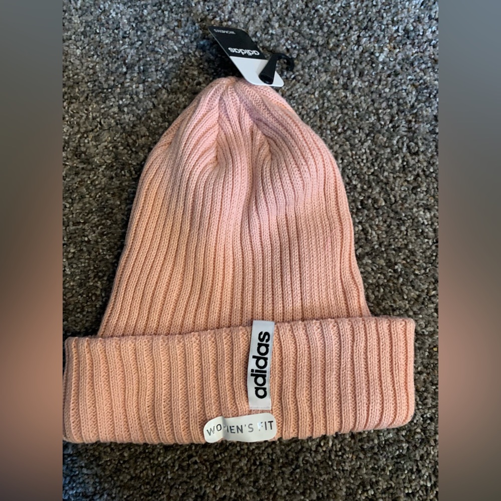 Pink adidas hat!
